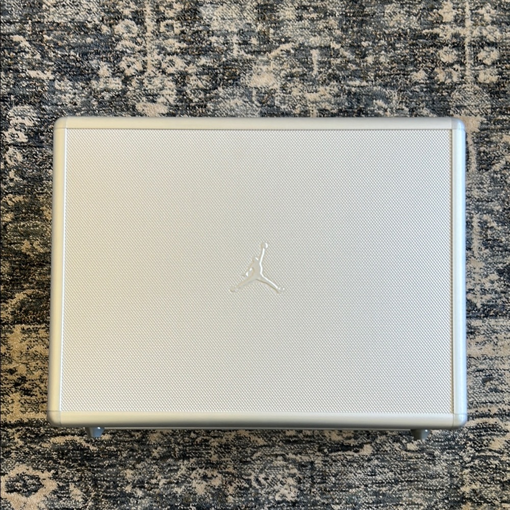 Air Jordan Metallic Silver Carrying Case